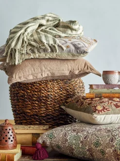 Tabouret Tasse Abaca marron - Bloomingville