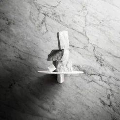 Étagère en aluminium blanc 28x8x24cm Museum - String furniture
