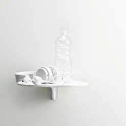 Étagère en aluminium blanc 28x8x24cm Museum - String furniture