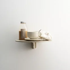 Étagère en aluminium marron foncé 28x8x24cm Museum - String furniture