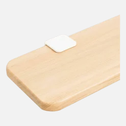 Étagère en chêne 60 cm accroche blanc crème - TIPTOE