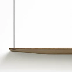 Étagère en chêne fumé 80 x 120 cm Stedge - Woud