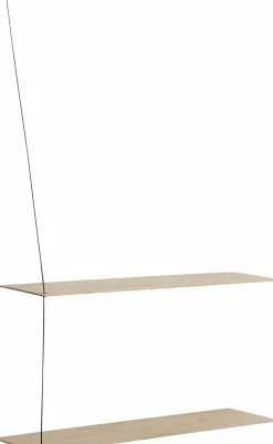 Étagère en chêne laqué 80 x 120 cm Stedge - Woud