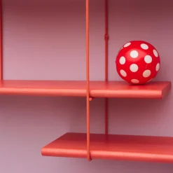 Étagère en hêtre et acier lobster Shrink - Studio Hausen