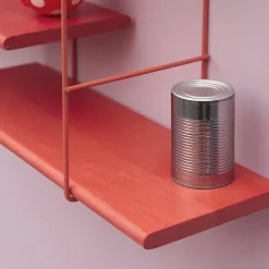Étagère en hêtre et acier lobster Shrink - Studio Hausen