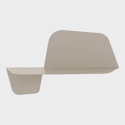 Étagère murale beige 60 cm Flap - Meme Design