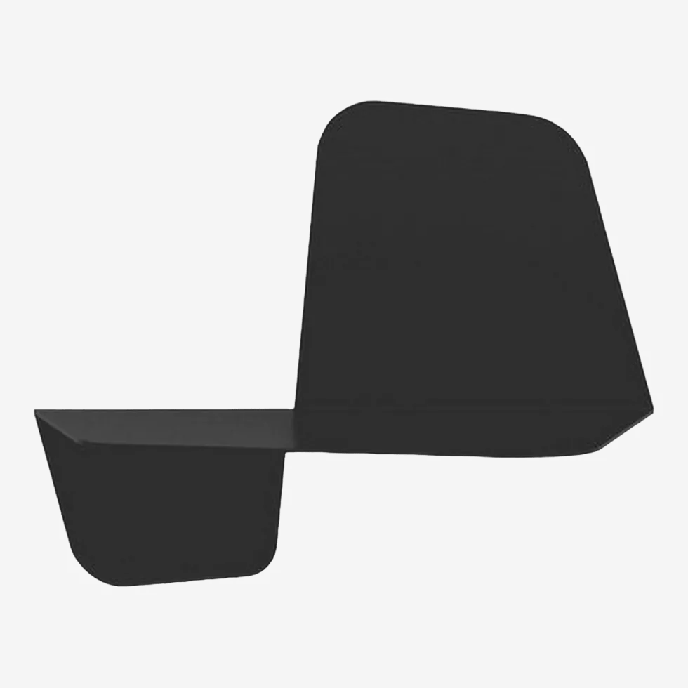Étagère murale noire 42 cm Flap - Meme Design