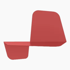Étagère murale rouge 42 cm Flap - Meme Design