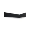 2 étagères grise S et noire M Pelican - Woodendot