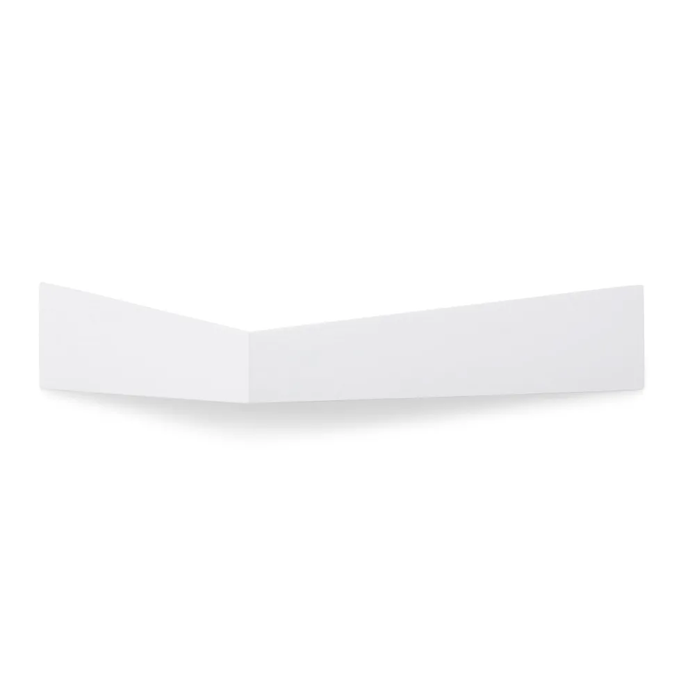 2 Étagères M blanche et L en chêne Pelican - Woodendot