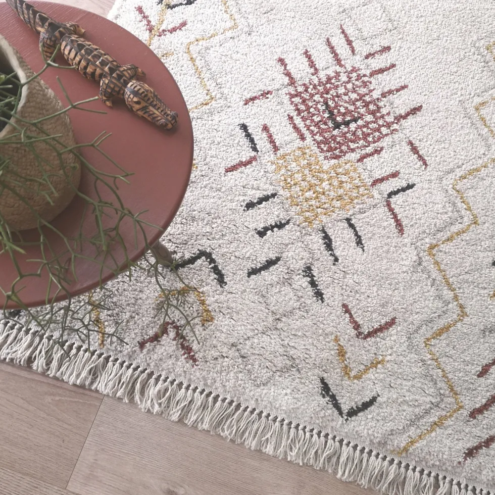 Tapis berbère en polypropylène 135x200 cm Sixto - Nattiot