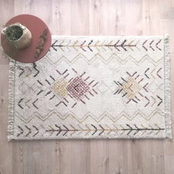 Tapis berbère en polypropylène 135x200 cm Sixto - Nattiot