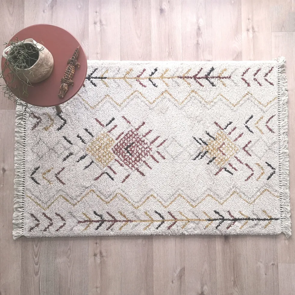 Tapis berbère en polypropylène 135x200 cm Sixto - Nattiot