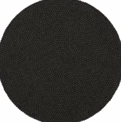 Tapis à boules de feutre anthracite 250 cm Kuno - myfelt