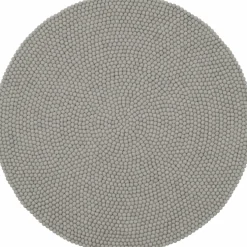 Tapis à boules de feutre gris 250 cm Luis - myfelt