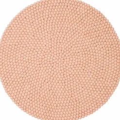 Tapis à boules de feutre rose 70 cm Merle - myfelt