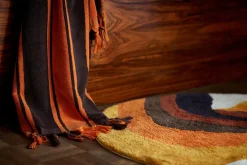 Tapis de bain Retro Swirl (90X120Cm) - HKLIVING