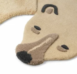 Tapis en laine animal 160 cm Ourse polaire - Ferm Living