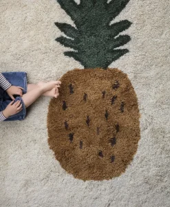 Tapis en laine tuftée ananas 180 cm Fruiticana - Ferm Living