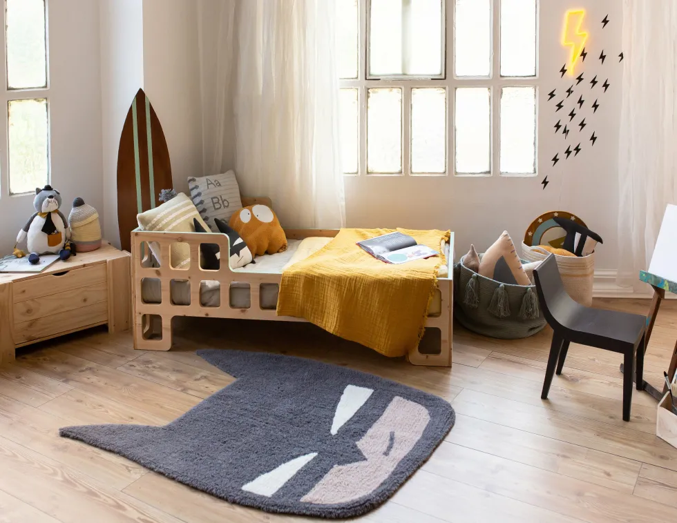 Tapis en laine 120x90 cm Batboy - Lorena Canals