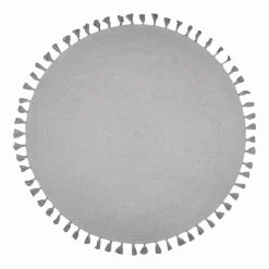 Tapis gris 140 cm Joséphine - Nattiot