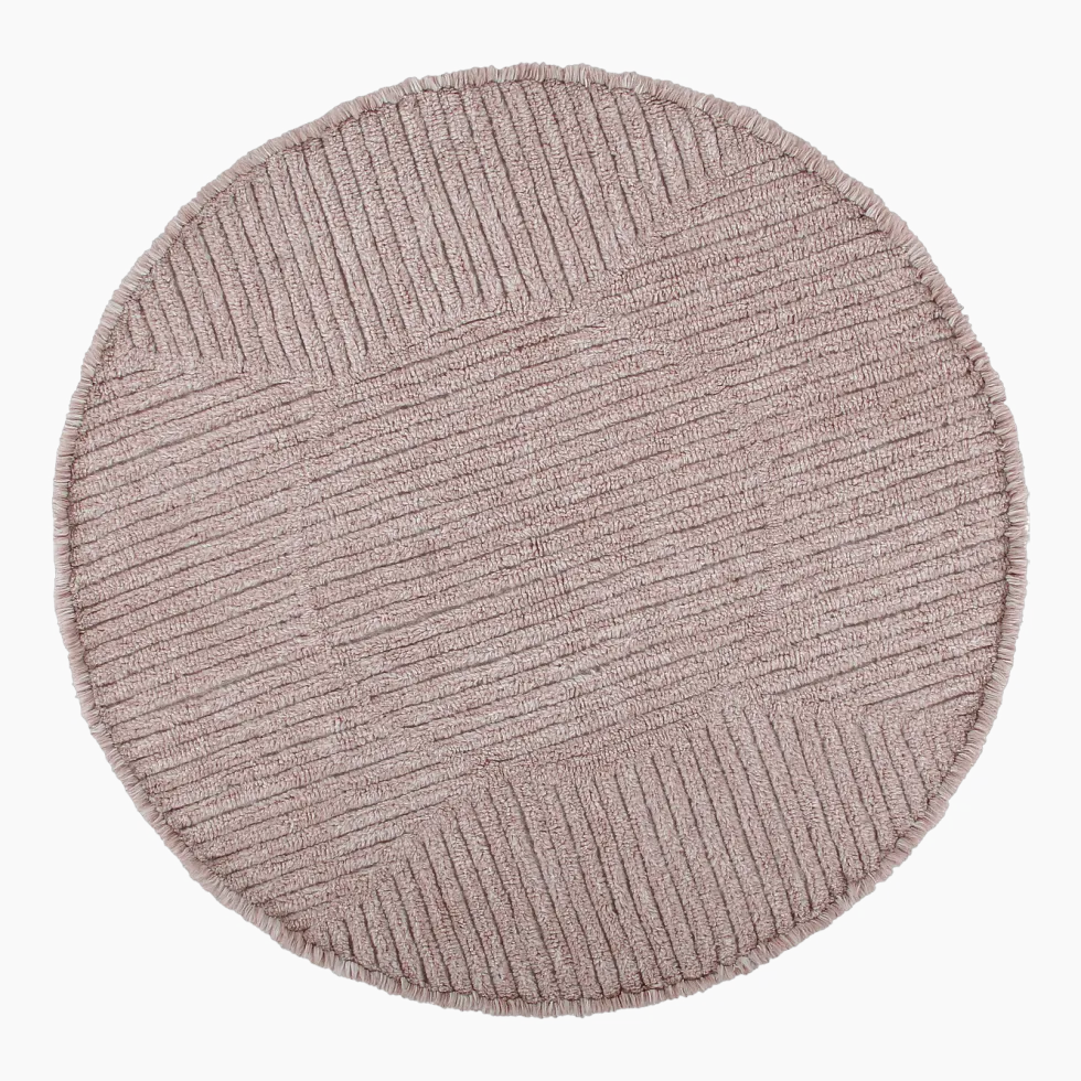 Tapis lavable 160 cm Round Rose Tea - Lorena Canals