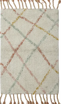 Tapis Lilou Coton Orange - Bloomingville Mini
