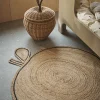 Tapis pour enfant en jute tressée naturel 110x120 cm Apple - Ferm Living