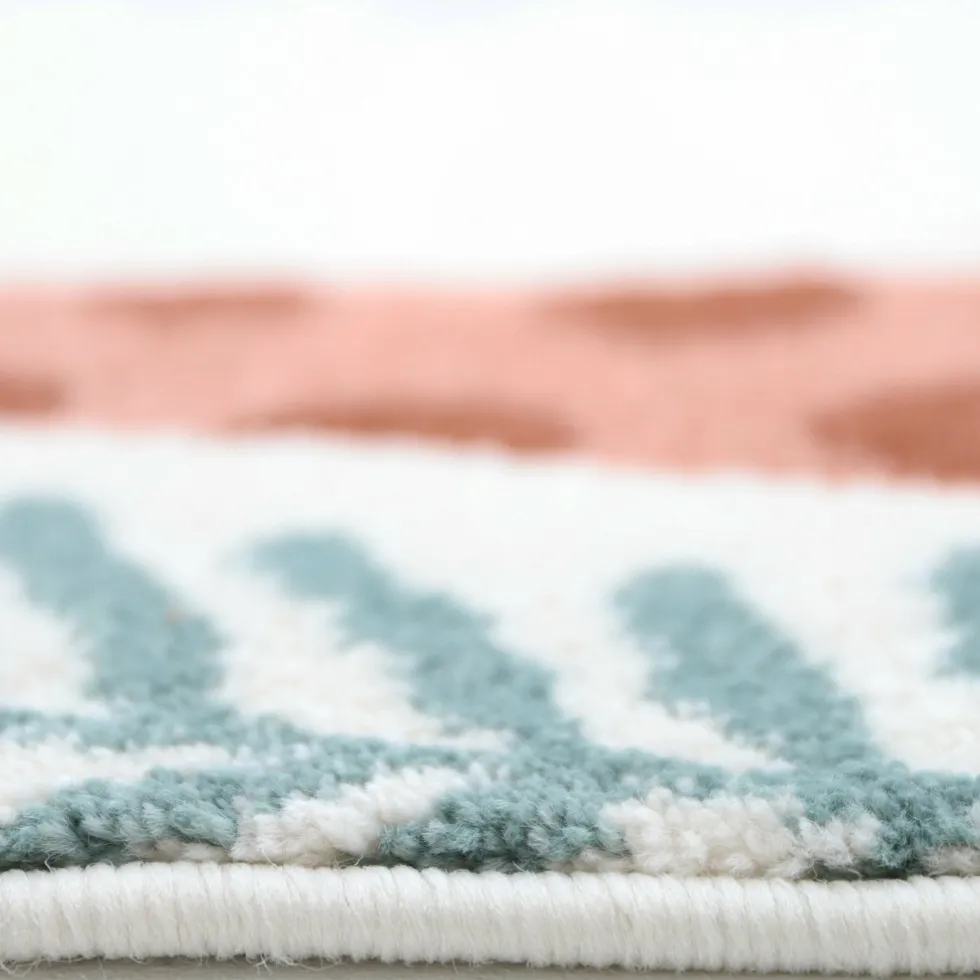 Tapis pour enfant en polypropylène motif girafe 135x190 cm Nisu - Nattiot