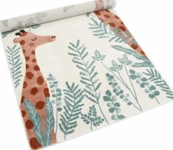 Tapis pour enfant en polypropylène motif girafe 135x190 cm Nisu - Nattiot