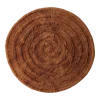 Tapis rond en laine Acajou (150X150cm) - HKLIVING