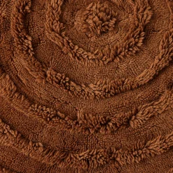 Tapis rond en laine Acajou (150X150cm) - HKLIVING