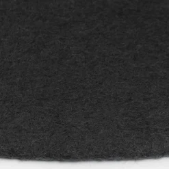 Tapis rond en laine anthracite 180 cm Kuno - myfelt
