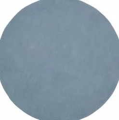 Tapis rond en laine bleu clair 200 cm Mia - myfelt