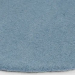 Tapis rond en laine bleu clair 200 cm Mia - myfelt