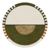 Tapis rond en laine et soie végétale 150 cm Laetitia - SON-TAPIS