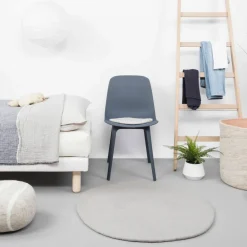 Tapis rond en laine gris 250 cm Luis - myfelt