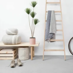 Tapis rond en laine gris 250 cm Luis - myfelt