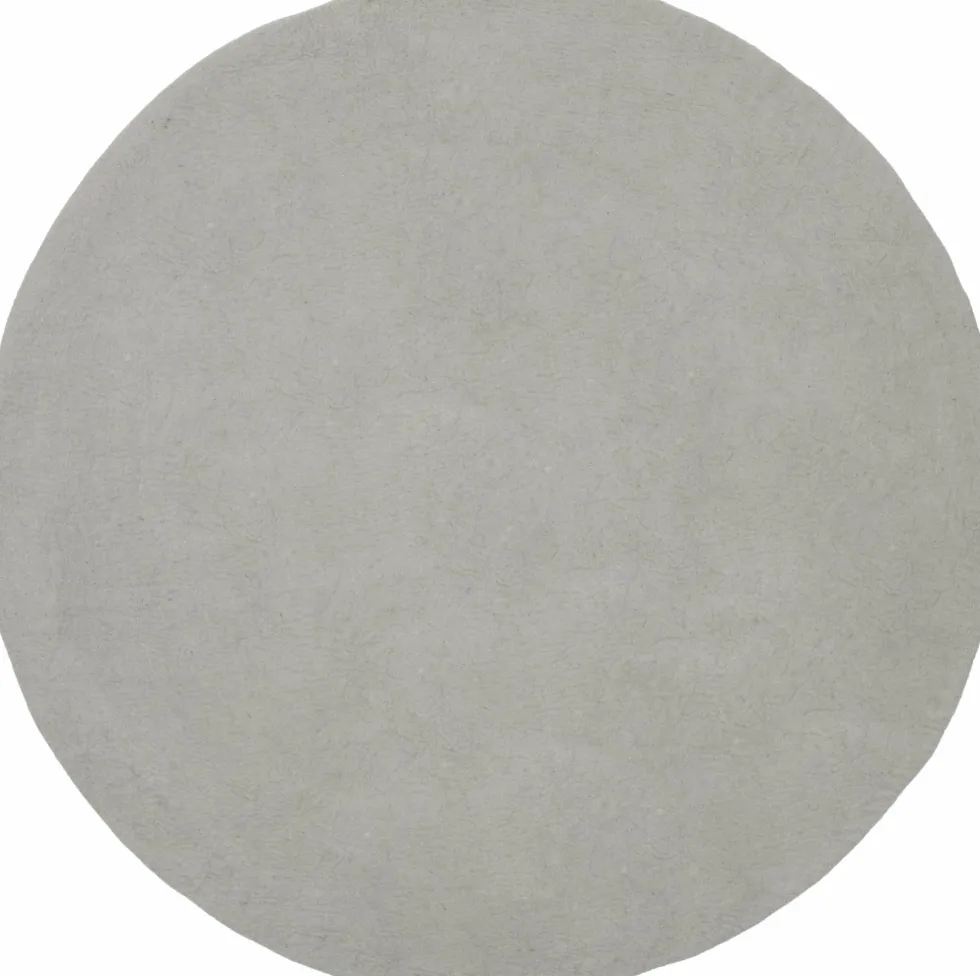 Tapis rond en laine gris 200 cm Luis - myfelt