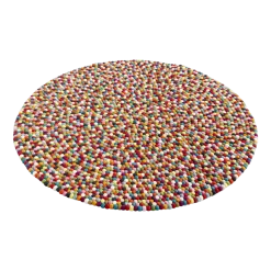 Tapis rond en laine multicolore 140 cm Pinocchio - HAY