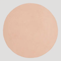 Tapis rond en laine rose 140 cm Merle - myfelt