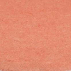 Tapis rond en laine saumon 160 cm Lea - myfelt