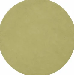 Tapis rond en laine vert clair 90 cm Pitt - myfelt