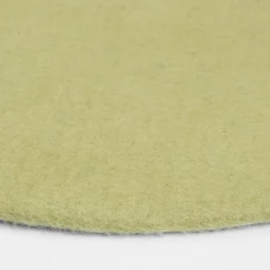 Tapis rond en laine vert clair 180 cm Pitt - myfelt
