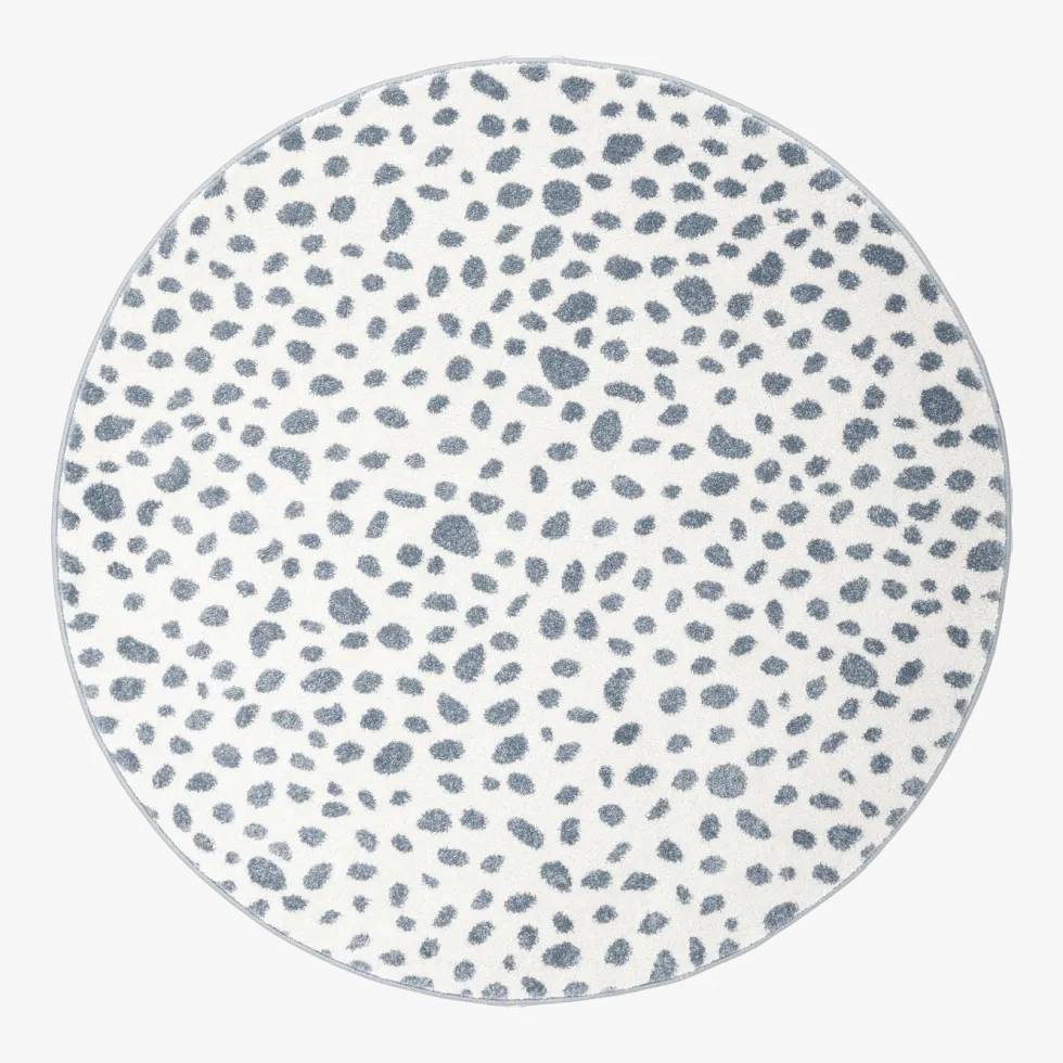 Tapis rond pour enfant motif dalmatien 120 cm Maldä - Nattiot