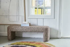 Tapis touffeté rond dégradé (150X150) - HKLIVING