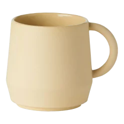 Tasse en céramique jaune Unison - Schneid Studio