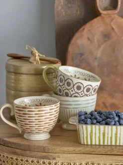 Tasse Maple en grès orange - Bloomingville