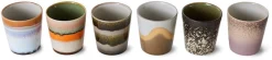 Tasses à café Elements (lot de 6) - HKLIVING