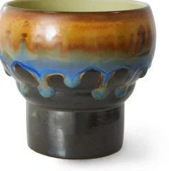 2 Tasses à café lungo en céramique Merge Vaisselle 70's - HKliving